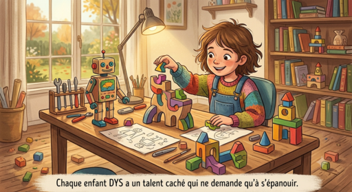 Chaque enfant DYS a un talent caché qui ne demande qu'à s'épanouir